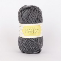 [슬로우플로우] 미니망고 100g MINI MANGO [목도리 모자 털실 루피망고st], 14 딥그레이