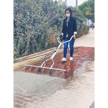 바닥물청소기 7홀 노즐 도로 공장 세차 고압 세척 건, 65cm6홀바닥세정기+50cm포신