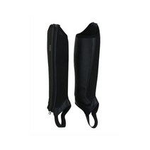 데카트론 아동용 메쉬 승마 하프챕스 8세 28cm 양발, 블랙, 1세트