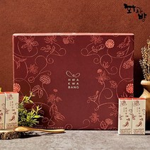 기타 [화과방] 홍삼양갱세트2호(45gX16개입)+쇼핑백 / 프리미엄 선물세트 영양갱 명절 선물추천 어르신선물