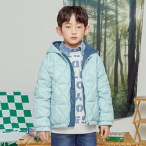 [[시즌오프]] 부드러운 촉감. 가볍고 따뜻한 경량 패딩!! 인디고키즈 아동 주니어 리버서블 라이트 항공점퍼 _뉴코아울산점