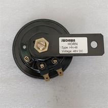 110db 12V 24V 48V 경적 전동차 트럼펫 지게차 팔레트 트럭 라우드 스피커 스태커 트위터 골프 카트 메가폰, 01 DC48V
