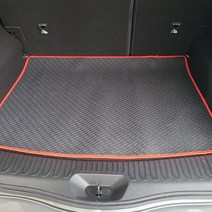 아이빌 임팔라 방수되고 먼지없는 기능성 PVC 고무 트렁크매트, (15년-), PVC_레드테두리
