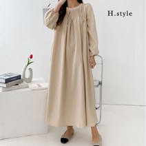 에이치스타일 [H스타일](OP)핀탁원피스