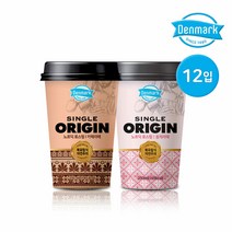 동원 덴마크 오리진커피 250ml 2종 12입 / 카페라떼 / 돌체라떼, 오리진커피 카페라떼 250ml 12입