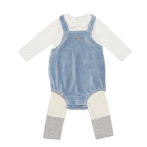 [밍크뮤]SC (BL)벨로아우주복SET (32C7067601) 2022FW 신생아 백일 우주복