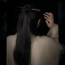 장만월비녀 봉황 죽절 전통 은 장신구 옛날 올림 머리 비녀 흑단목 머리비녀 심플 모던 반발 만발 머리장식 고전한복 액세서리 악세사리 고풍목