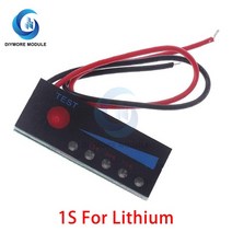 BMS 1S 2S 3S 4S 5S 6S 7S 리튬 배터리 용량 표시기 LED 표시 등 테스터 충전 보조 장치, [02] 7S For Lithium