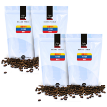 [ 콜롬비아 + 예가체프 블렌딩 ] 당일로스팅 빈스테이블 250g 500g 1000g (250g씩 포장), 7 원두 ( 분쇄 안함 )