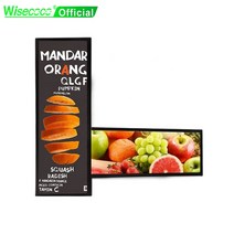 Wisecoco14 인치 4k 휴대용 모니터 Aida64 터치 롱 스트립 38401100 IPS LCD 스트레치 바 울트라 와이드 서, [04] With Touch Black, 04 With Touch Black