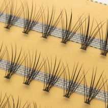 셀프미용 메이크업 인공 인조 연장 속눈썹 붙이기 6mm