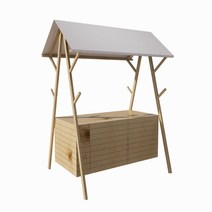 가판대 진열대 행사 매대 좌판대 플리마켓 백화점 이동식 야외 노점, 1, 노란색과흰색120x60x200천장천+테이블천