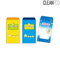 h01 가꿈 원교육용품 칼라회비봉투(50장1봉), 꿈동이(NO.354)