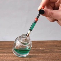 만년필선물의미 입문 쓰는법 각인 파우치 케이스 잉크 충전 St penpps 1234pcs 만년필 필러 잉크 펜 주사기 흡수 장치 도구 잉크 카트리지 변환기 사무용품, 3개