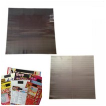 위월천 광고용 교재용 조각 고무자석 사이즈별 6종 택1 자석스티커 자석판 고무자석판, 15x100