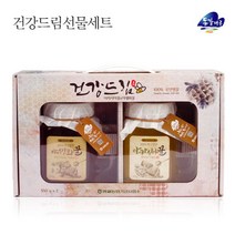 영월농협 벌꿀 건강드림선물세트(아카시아꿀550gx1병+야생화꿀550gx1병), 1박스