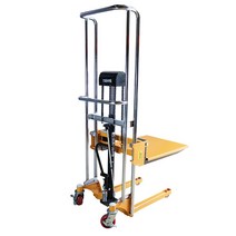 수동 리프트 데크트럭 운반기 미니윈치 스태커 지게차, 일반200KG-0.85m스트레이트휠[커버포함]