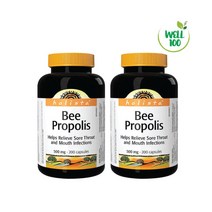 Holista Canada 홀리스타 비프로폴리스 500mg 200정-2병(면역력을 높이세요~ 캐나다산)