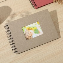 스크랩북 포토북만들기 앨범 사진첩 20 내부 페이지 수평 앨범 크리에이티브 새 스티커 Diy 세트 수제 기, 02 Kraft paper