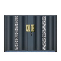 리빙잇소 단독 전원 주택 주차장 철제 대문 철제, 단일사이즈, 1개