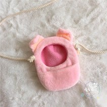 무속성솜인형 무속성인형 아이돌인형 수제 수제 귀여운 동물 인형 가방 단일 어깨 가방 인형 액세서리 한국 아이돌 인형 소년 소녀 선물 397, b