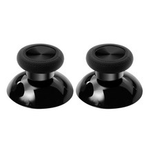 Xbox One X S 컨트롤러 2X 용 3D 아날로그 조이스틱 로커 캡 썸 스틱 그립, 검은색, 03 Black