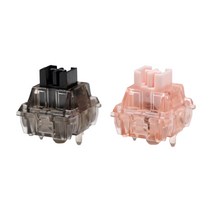 블루투스 무선키보드 게이밍 기계식 35pcs gateron 상자 v2 잉크 핑크 블랙 스위치 엑스트라 50g 60g 5pin rgb 선형 mx 스템 스위치 80m 사전 윤활, bink v2 블랙 팩