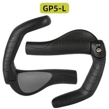 ERGON-산악 자전거 핸들 바 그립 GP1 GP3 GP5 엔드 마운트 클램프 그립 인체 공학 고무 도로 사이클링 잠금, 01 GP5-L, 1개