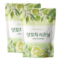 닥터릴리 양꼬치 시즈닝 분말 가루, 2개, 500g