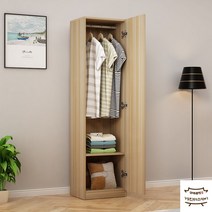 키큰옷장 틈새옷장 키큰장 코너장 작은방옷장 롱 붙박이거울 일룸옷장 싱글장롱, 단문, 복장을 갖추다, 50*50*180 색상 메모