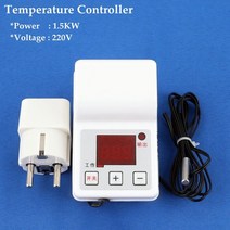 온풍기 전기 히터 온실 온도 조절 라인 보육원 침대 지열 공기 토양 난방 와이어 정원 식물 30m 120m, 1.Controller, 1.Controller