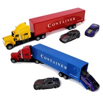 3살 장난감 컨테이너 트레일러 트럭 공사 키즈카페