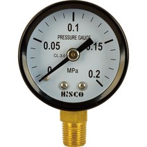 협성히스코 압력게이지 131P 20 A (0~0.1)