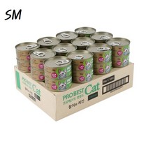SM 프로베스트 캣 푸드 참치&치킨 80gX24개 영양간식 길냥이 고양이 캔 간식, 참치와치어