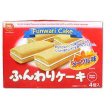 델리 메이플 플레이버 케이크 72g, 33개