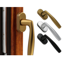 루버창손잡이 방충망 터닝도어 옷장 철물점 샤프트, 블랙 오른쪽