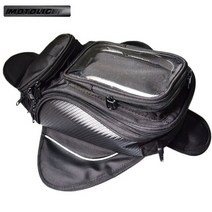 오토바이 탱크백 리어백 방수 탱크 오일 연료 가방 자기 자전거 트렁크 여행 터치 스크린, 1