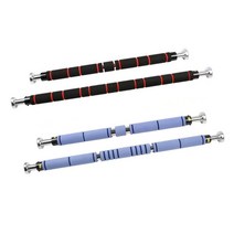 문틀 가정용 집에서턱걸이 방문철봉 문틈 평행봉, 니즈몬 디럭스 단축(블루)