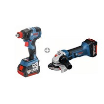 보쉬 충전콤보세트 GDX18V-200C & GWS18V-LI (18V/6.0Ah), 1개