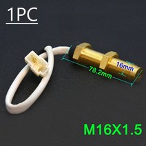 타코메타 타코미터 1/2/3PCS 디젤 엔진 센서 M16 M18 RPM 게이지 자동차 보트 해양 트럭 모터 12V/24V, 01 1PC M16 Sensor