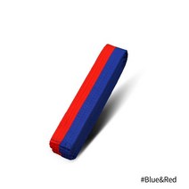 송판 태권도 격파용품 플라스틱벽돌 1PCS Martial Arts Karate Judo Taekwondo Professional Belts Jiu jit, 09 Blue Red