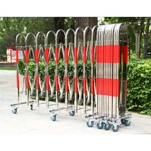 주차장 바리게이트 접이식 공사장 자바라 안전펜스 유치원 교회 주차금지 89, 부티크국가표준두꺼운재료]아치1.1mx3m길이