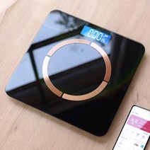 인바디 체중계 체성분 가정용 스마트 체지방 USB 충전 블루투스 전자 지방 측정 도구 앱 바닥 저울 весы напольные, 흰색 배터리
