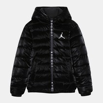 조던주니어 점프맨 로고 글로시 숏패딩 45A658023 블랙_NC