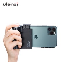 Ulanzi 휴대폰 블루투스 보조카메라 한손에 보조기기 원격 조종으로 사진 찍기, 블루투스 원핸드 그립 보조기