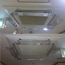 사무실히터바람막이 시스템에어컨칸막이 윈드바이저4way 천장히터 천장형냉난방기 천정형