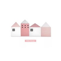 이우미 LYM 북유럽 아기침대 범퍼 쿠션세트 (4개) 아기 안전 침대가드MJ141, Type-E