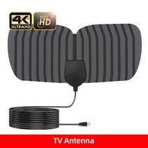 공청안테나 디지털tv안테나 tv안테나 안테나 TV 디지털 Antena HDTV 4k 실내 신호 높은 범위 증폭 된 부스, CHINA_only Antenna 2