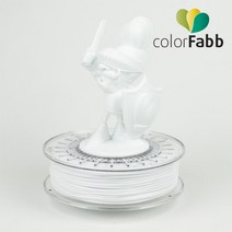 엘코퍼레이션 3D프린터 필라멘트 칼라팹 (colorfabb) XT 규격 2.85mm, White (흰색)