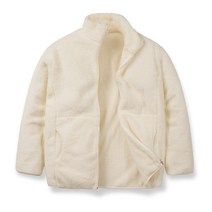 모니즈 베이직 보아털 집업 자켓 FLE253